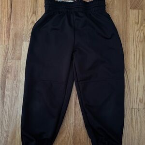 Kids Black baseball pants